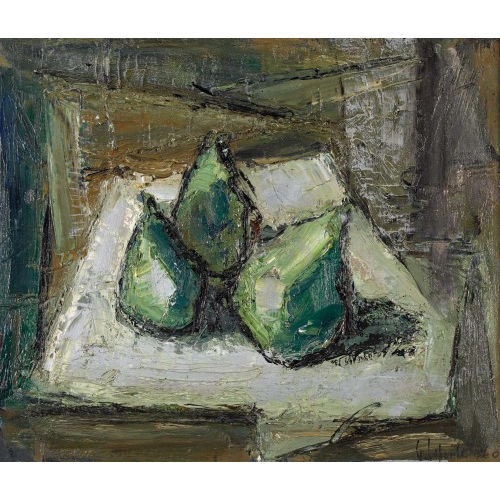 GEORGES LAPORTE : Nature morte aux poires (DOBIASCHOFSKY AUKTIONEN AG)