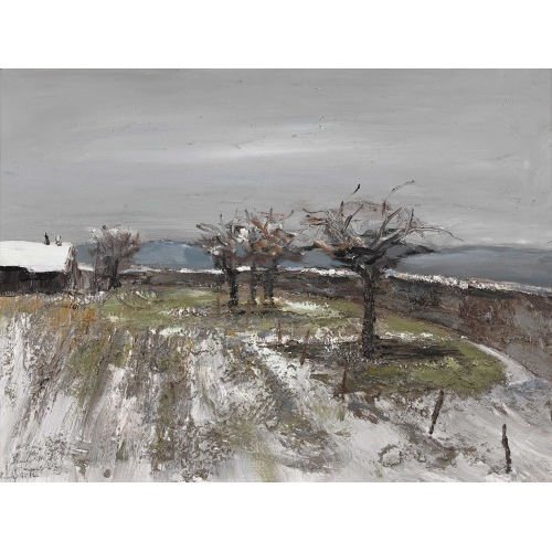 GEORGES LAPORTE : Hiver en Bourgogne (DOBIASCHOFSKY AUKTIONEN AG)