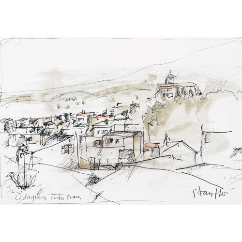 BODO STAUFFER : 'Cadaques Costa Brava' (DOBIASCHOFSKY AUKTIONEN AG)
