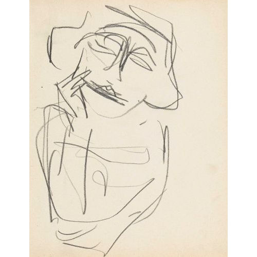 ALBERT M�LLER : Bildnis der Ausdruckst�nzerin Mary Wigman (DOBIASCHOFSKY AUKTIONEN AG)
