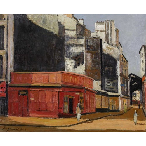 GEORGES BORGEAUD : 'March� couvert' (DOBIASCHOFSKY AUKTIONEN AG)