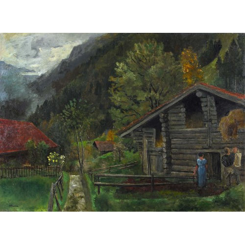 VICTOR SURBEK : Berglandschaft (DOBIASCHOFSKY AUKTIONEN AG)