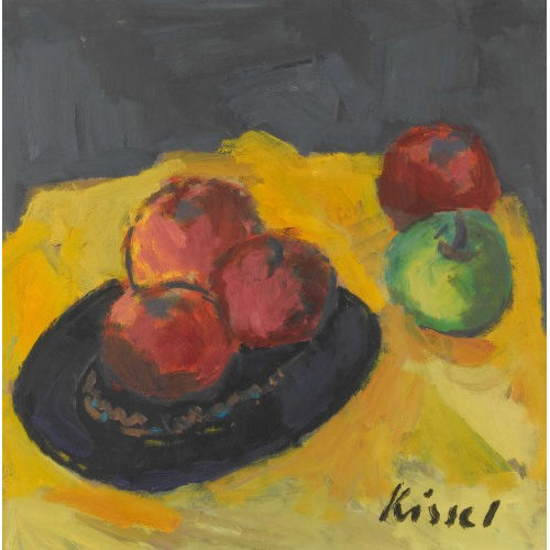 GERNOT KISSEL : 'Stilleben mit �pfeln' (DOBIASCHOFSKY AUKTIONEN AG)