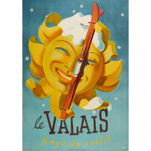 HERBERT BERTHOLD) LIBIS (EIGTL. LIBISZEWSKI : 'Le Valais pays du soleil' (DOBIASCHOFSKY AUKTIONEN AG)