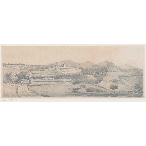 G�RARD DE PAL�ZIEUX : 'Collines et pavillon � Salquenen' (DOBIASCHOFSKY AUKTIONEN AG)