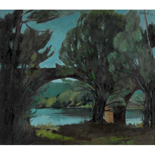 JEANNE) JANEB� (EIGTL. BARRAUD-PELLET : 'La rivi�re' (DOBIASCHOFSKY AUKTIONEN AG)