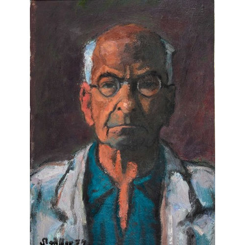 FRED STAUFFER : 'Selbstportrait' (DOBIASCHOFSKY AUKTIONEN AG)
