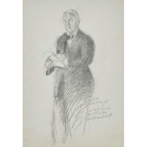 CUNO AMIET : Selbstportr�t (DOBIASCHOFSKY AUKTIONEN AG)