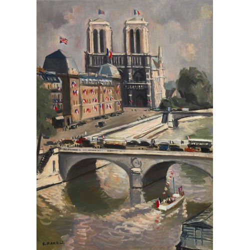 GEORGES DAREL : '19 Juillet 1938' (DOBIASCHOFSKY AUKTIONEN AG)