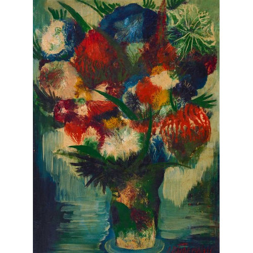 JANIS FERDINANDS TIDEMANIS : Blumenbouquet (DOBIASCHOFSKY AUKTIONEN AG)