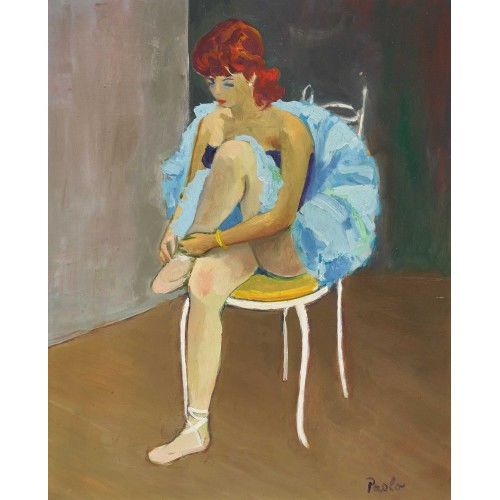 PAUL JAKOB) PAOLO (EIGTL. M�LLER : 'Balleteuse' (DOBIASCHOFSKY AUKTIONEN AG)