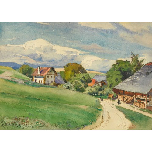 CHRISTIAN BAUMGARTNER : 'Hirzenfeld' (DOBIASCHOFSKY AUKTIONEN AG)