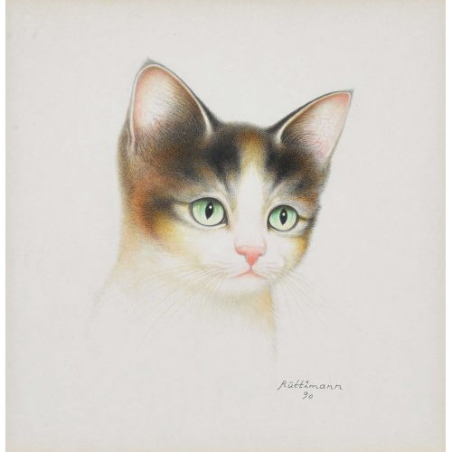 HANS R�TTIMANN : Kleiner Katzenkopf (DOBIASCHOFSKY AUKTIONEN AG)