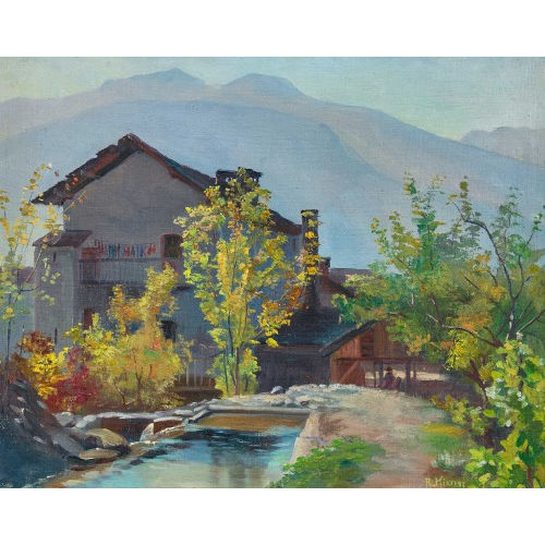 ROBERT KIENER : 'Berner Oberland' (DOBIASCHOFSKY AUKTIONEN AG)