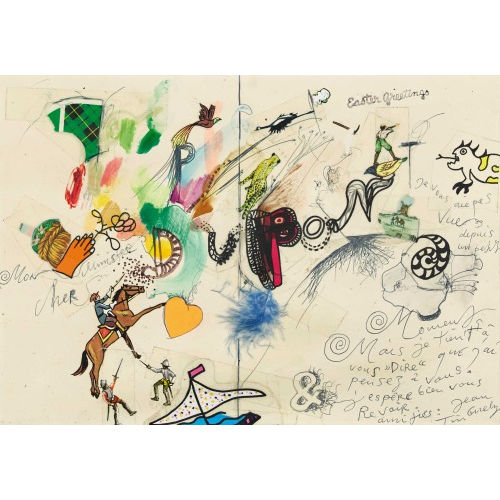 JEAN TINGUELY : 'Easter Greetings' (DOBIASCHOFSKY AUKTIONEN AG)