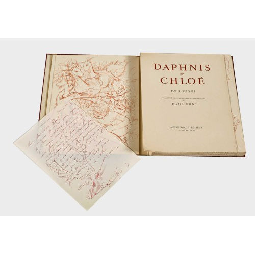 HANS ERNI : Longus: 'Daphnis & Chlo�' (DOBIASCHOFSKY AUKTIONEN AG)