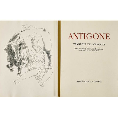 HANS ERNI : Sophokles: 'Antigone' (DOBIASCHOFSKY AUKTIONEN AG)