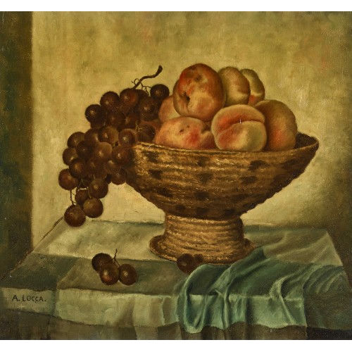 ALBERT LOCCA : 'P�ches et raisins' (DOBIASCHOFSKY AUKTIONEN AG)