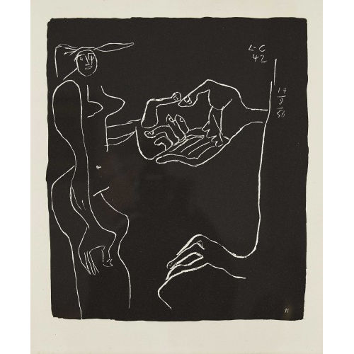 CHARLES-�DOUARD) LE CORBUSIER (EIGTL. JEANNERET : 'Entre deux Nr. 11' (DOBIASCHOFSKY AUKTIONEN AG)