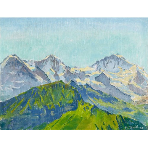 HANS BANDI : Eiger, M�nch und Jungfrau (DOBIASCHOFSKY AUKTIONEN AG)