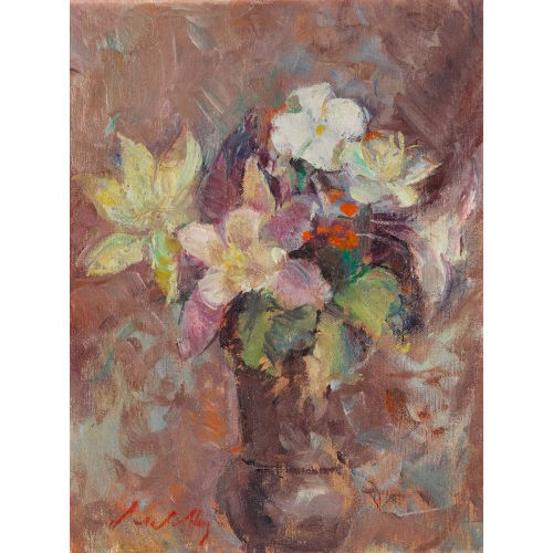 CHARLES HUG : Blumenbouquet (DOBIASCHOFSKY AUKTIONEN AG)