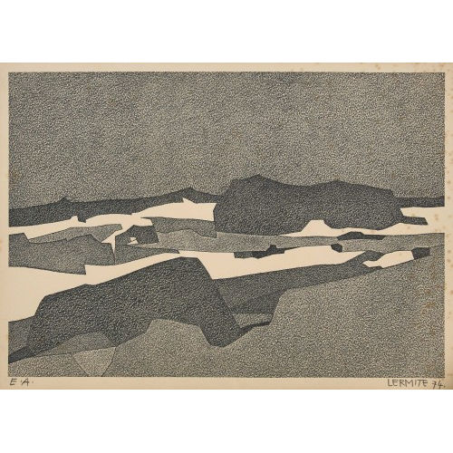 JEAN-PIERRE (EIGTL. SCHMID LERMITE : 'Paysage bayardin' (DOBIASCHOFSKY AUKTIONEN AG)