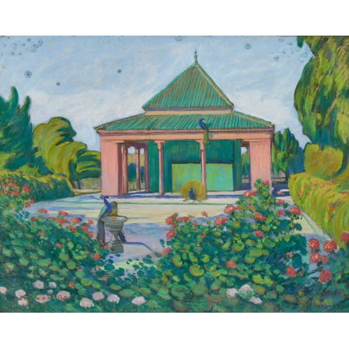 MAURICE RODIEUX : 'Jardin Dar Be�da' (DOBIASCHOFSKY AUKTIONEN AG)