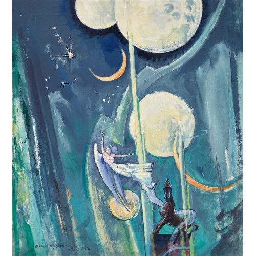 ALEXANDRE BENOIS DI STETTO : 'Der Geist der Sphinx' (DOBIASCHOFSKY AUKTIONEN AG)