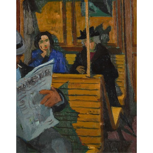 CHARLES ROBERT : Dans le train (DOBIASCHOFSKY AUKTIONEN AG)