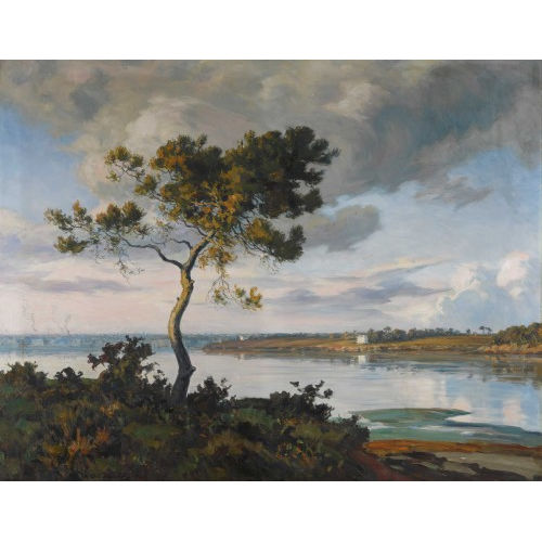 ANDR� DAUCHEZ : 'Le soir (devant Concarneau)' (DOBIASCHOFSKY AUKTIONEN AG)