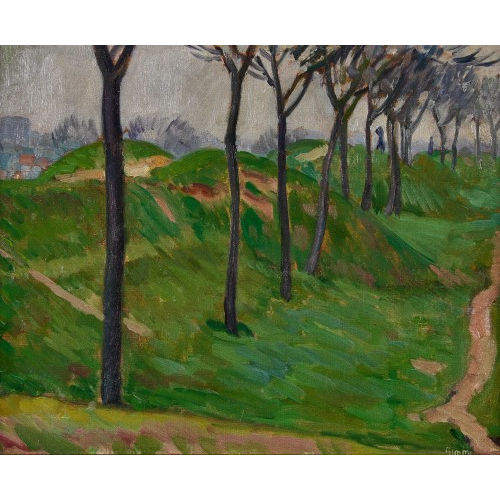 WILHELM GIMMI : Paysage (DOBIASCHOFSKY AUKTIONEN AG)