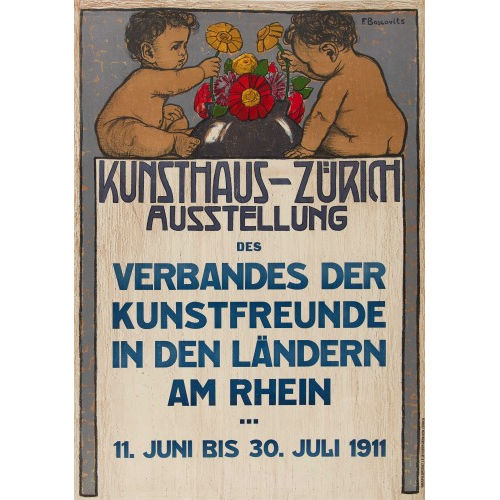 FRITZ BOSCOVITS : 'Kunsthaus-Z�rich Ausstellung des Verbandes der.. (DOBIASCHOFSKY AUKTIONEN AG)
