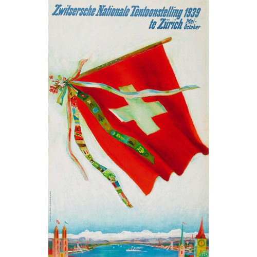 ALOIS CARIGIET : 'Zwitsersche Nationale Tentoonstelling 1939 Z�rich' (DOBIASCHOFSKY AUKTIONEN AG)