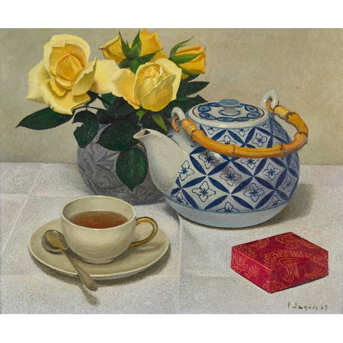 PIERRE JAQUES : 'Le th�' (DOBIASCHOFSKY AUKTIONEN AG)
