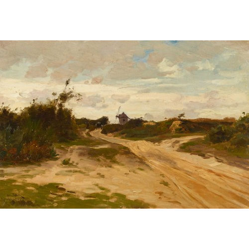 HENRI SAINTIN : Paysage de Bouvron (Loire) (DOBIASCHOFSKY AUKTIONEN AG)