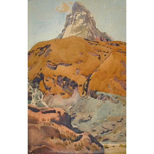WILLY (EIGTL. WILHELM FRIEDRICH) BURGER : Das Matterhorn (DOBIASCHOFSKY AUKTIONEN AG)