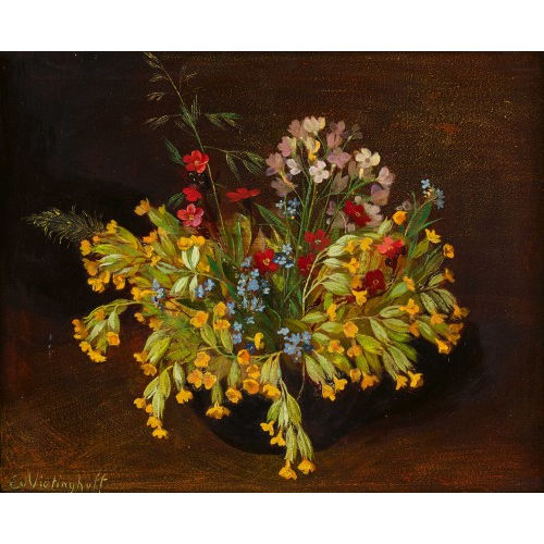 EGON VON VIETINGHOFF : Feldblumenstrauss (DOBIASCHOFSKY AUKTIONEN AG)