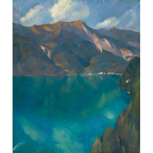 VICTOR SURBEK : Am Brienzersee (DOBIASCHOFSKY AUKTIONEN AG)