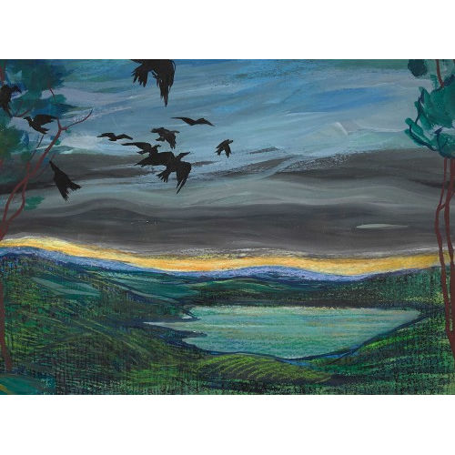 CHARLES-CLOS OLSOMMER : Paysage mystique (DOBIASCHOFSKY AUKTIONEN AG)