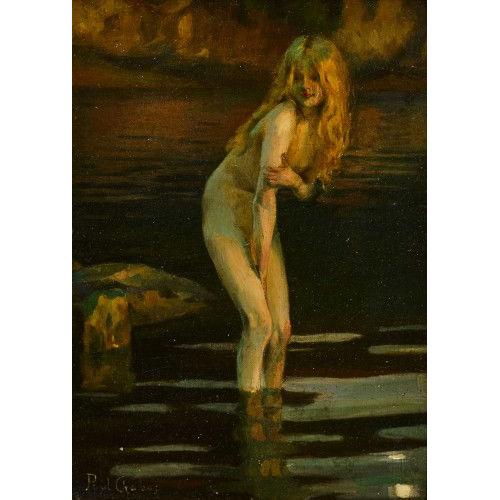 PAUL �MILE CHABAS : Au cr�puscule (DOBIASCHOFSKY AUKTIONEN AG)