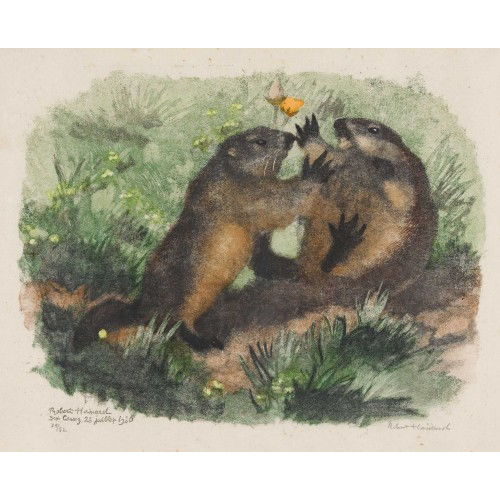 ROBERT HAINARD : 'Jeux de petites marmottes' (DOBIASCHOFSKY AUKTIONEN AG)