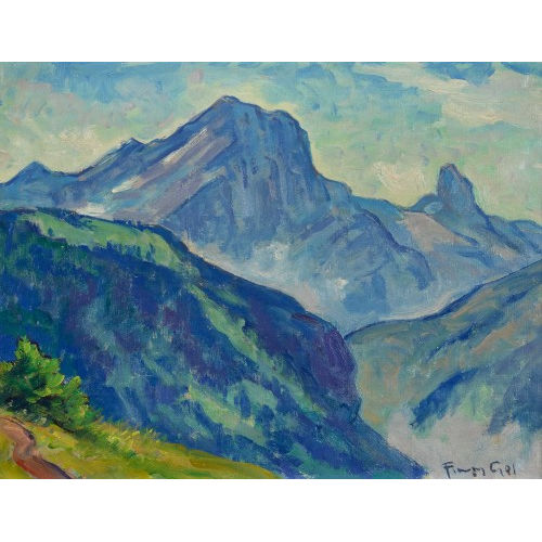 FRAN�OIS GOS : Le Grand et le Petit Muveran (DOBIASCHOFSKY AUKTIONEN AG)