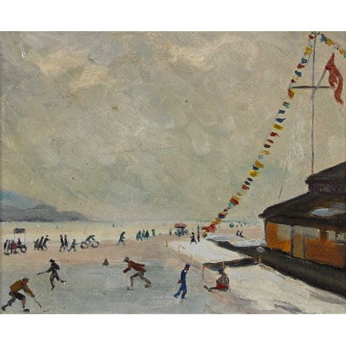 ERNST MORGENTHALER : 'Winterliche Dorfszene' (DOBIASCHOFSKY AUKTIONEN AG)