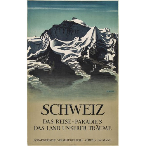 FRED STAUFFER : 'Schweiz' (DOBIASCHOFSKY AUKTIONEN AG)