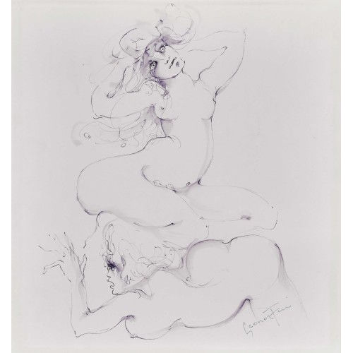 LEONOR FINI : Deux femmes (DOBIASCHOFSKY AUKTIONEN AG)