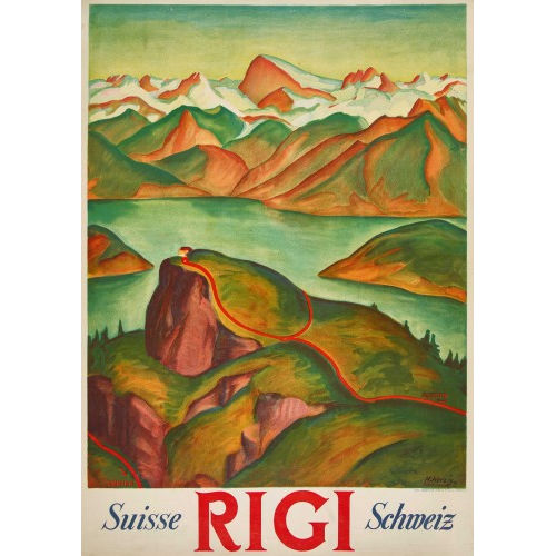 HEINRICH HERZIG : 'Rigi' (DOBIASCHOFSKY AUKTIONEN AG)
