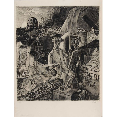 FRITZ EDUARD PAULI : 'Der Maler' (DOBIASCHOFSKY AUKTIONEN AG)
