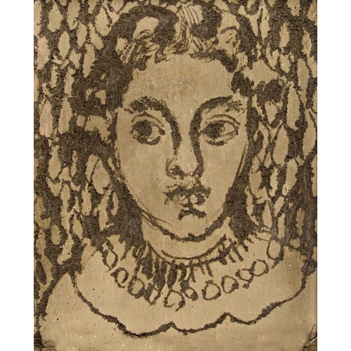 CUNO AMIET : 'Sgraffitostudie' (DOBIASCHOFSKY AUKTIONEN AG)