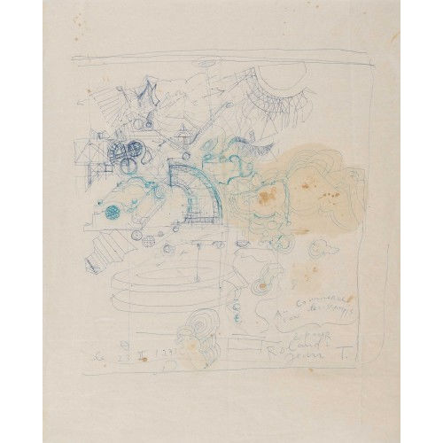 JEAN TINGUELY : 'Au Commerce con les Scampis' (DOBIASCHOFSKY AUKTIONEN AG)