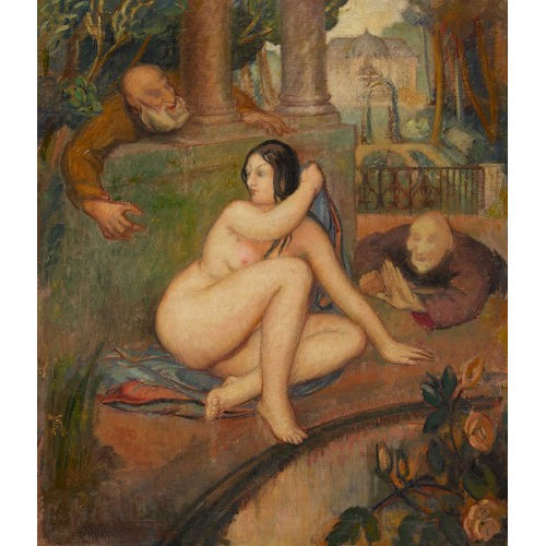 PAUL TH�OPHILE ROBERT : Susanna und die beiden Alten (DOBIASCHOFSKY AUKTIONEN AG)